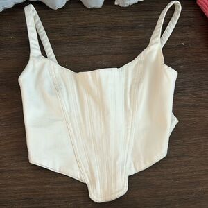 Zara corset top